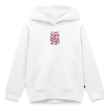 Erdbeeren | Fruchtig | Gesund | Geschenkidee - Kinder Premium Organic Hoodie - Weiß - Vorne - AI Model Kid Female (0cm)