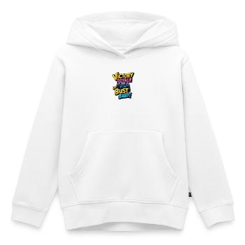 VICTORY ROYALE ODER PLEITE, BABY! - Kinder Premium Organic Hoodie - Weiß - Vorne - AI Model Kid Female (0cm)
