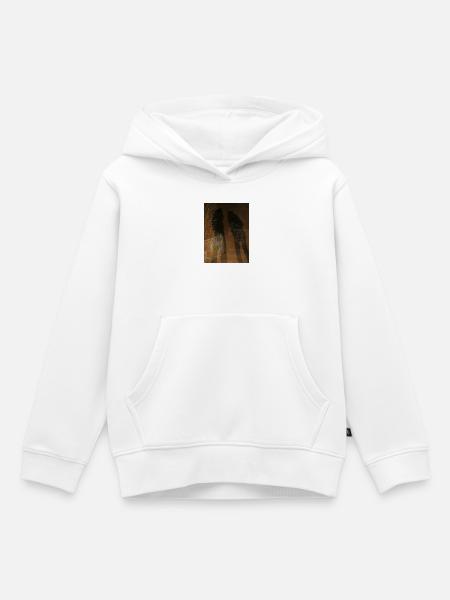 Zusammen auf uralten Stufen - Kinder Premium Organic Hoodie - Weiß