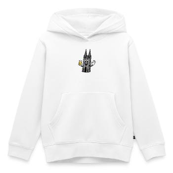 Kölner Dom mit Kölsch - Kinder Premium Organic Hoodie - Weiß - Vorne - AI Model Kid Female (0cm)
