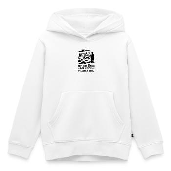 Lande de Lunebourg Wilseder Berg - Sweat Premium à capuche enfant bio - blanc - Devant - AI Model Kid Female (0cm)