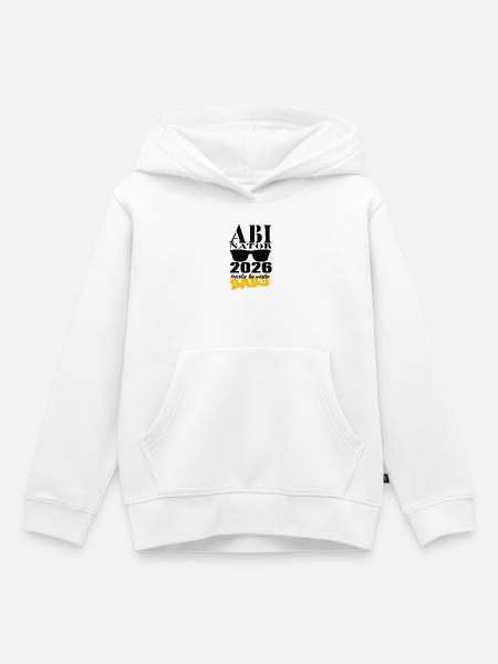 ABInator 2026 - Kinder Premium Organic Hoodie - Weiß