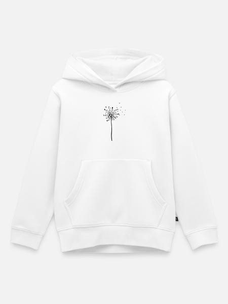 HERZig-lich - Das Original by heavenlygoods - Kinder Premium Organic Hoodie - Weiß