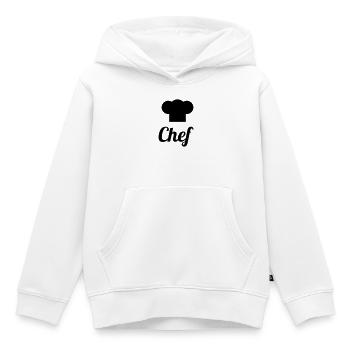 Koch – Küche – Koch - Kinder Premium Organic Hoodie - Weiß - Vorne - AI Model Kid Female (0cm)
