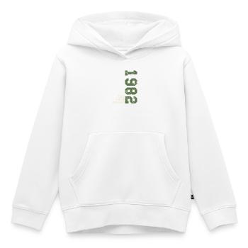 Geburtstag 1982 Geboren 1982 Geburtstag 1982 - Kinder Premium Organic Hoodie - Weiß - Vorne - AI Model Kid Female (0cm)