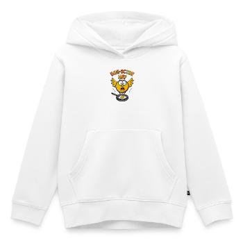 Pardon ? - Sweat Premium à capuche enfant bio - blanc - Devant - AI Model Kid Female (0cm)
