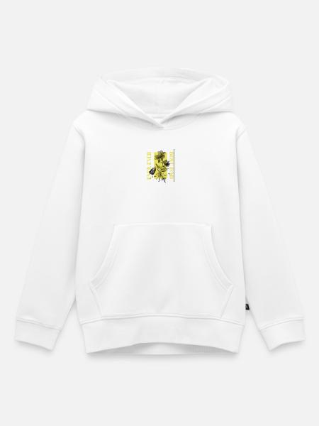 Bestes botanisches Vaterporträt - Kinder Premium Organic Hoodie - Weiß