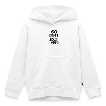 HimmelArschUndZwirn - Kinder Premium Organic Hoodie - Weiß - Vorne - AI Model Kid Female (0cm)