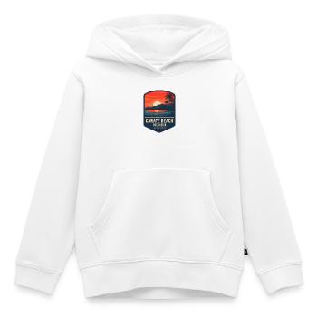 Carate Beach Costa Rica Puntarenas Sonnenuntergang - Kinder Premium Organic Hoodie - Weiß - Vorne - AI Model Kid Female (0cm)
