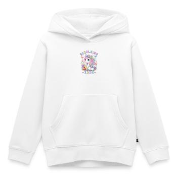 Schoolchild 2026 School Enrollment Cute Unicorn - Kids Premium Organic Hoodie - white - Front - AI Model Kid Female (0cm)