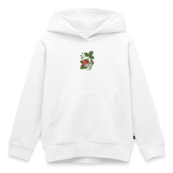 Aventures botaniques vintage de baies sauvages - Sweat Premium à capuche enfant bio - blanc - Devant - AI Model Kid Female (0cm)