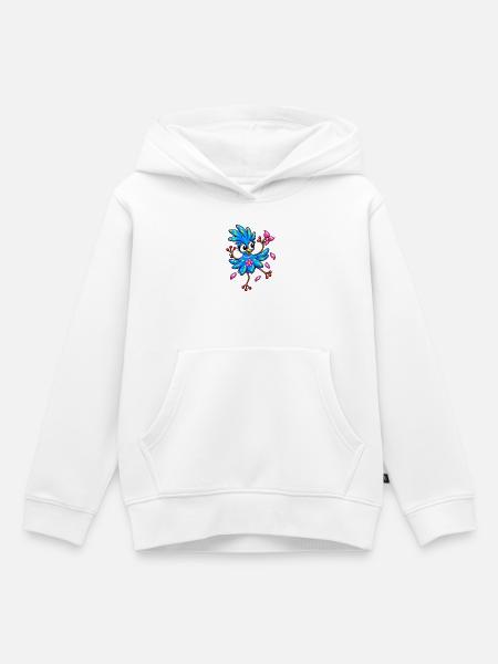 Käthe Knospe  - Kinder Premium Organic Hoodie - Weiß
