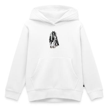 Cute Irish Tinker - Kids Premium Organic Hoodie - white - Front - AI Model Kid Female (0cm)
