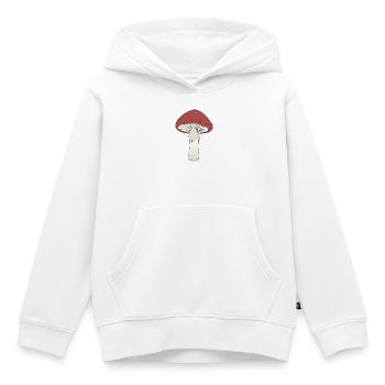 Fliegenpilz - Kinder Premium Organic Hoodie - Weiß - Vorne - AI Model Kid Female (0cm)