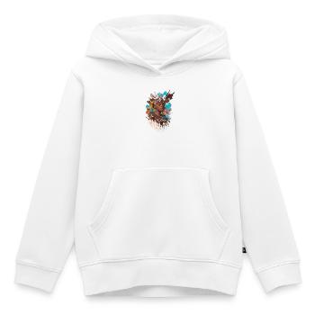 Sweet Lady - Kinder Premium Organic Hoodie - Weiß - Vorne - AI Model Kid Female (0cm)