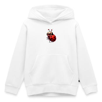 Marienkäfer - Kinder Premium Organic Hoodie - Weiß - Vorne - AI Model Kid Female (0cm)