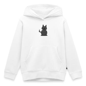anniversaire. anniversaire décennie. humour. drôle - Sweat Premium à capuche enfant bio - blanc - Devant - AI Model Kid Female (0cm)