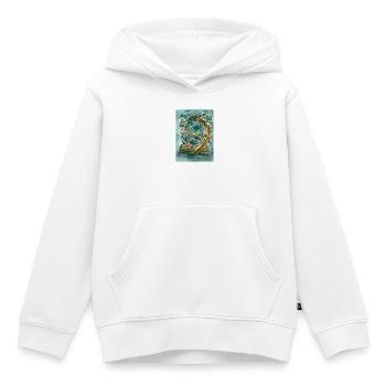 Magischer Roman - Kinder Premium Organic Hoodie - Weiß - Vorne - AI Model Kid Female (0cm)