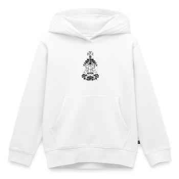 Ukulele - Kinder Premium Organic Hoodie - Weiß - Vorne - AI Model Kid Female (0cm)
