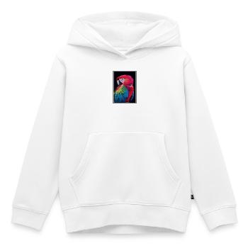 Aras Ara - Kinder Premium Organic Hoodie - Weiß - Vorne - AI Model Kid Female (0cm)