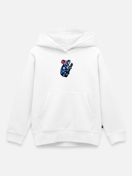 Koala Australien Australier - Kinder Premium Organic Hoodie - Weiß