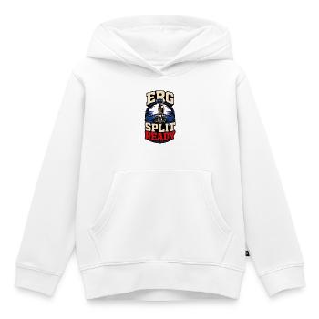 ERG SPLIT READY - Kinder Premium Organic Hoodie - Weiß - Vorne - AI Model Kid Female (0cm)