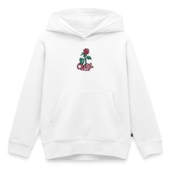 Crone Rose Tattoo - Kinder Premium Organic Hoodie - Weiß - Vorne - AI Model Kid Female (0cm)