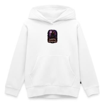 Bluthund - Kinder Premium Organic Hoodie - Weiß - Vorne - AI Model Kid Female (0cm)