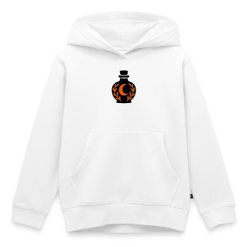 Halbmond Zaubertrank Icon - Kinder Premium Organic Hoodie - Weiß - Vorne - AI Model Kid Female (0cm)