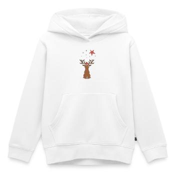 Weihnachten - Kinder Premium Organic Hoodie - Weiß - Vorne - AI Model Kid Female (0cm)
