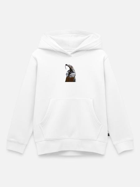 Antonio, der Ameisenbär - Kinder Premium Organic Hoodie - Weiß