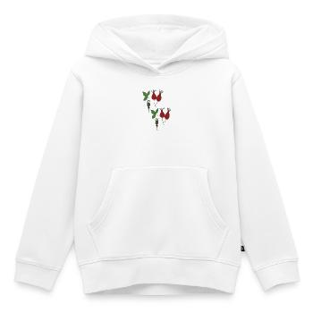 hagebutte style - Kinder Premium Organic Hoodie - Weiß - Vorne - AI Model Kid Female (0cm)