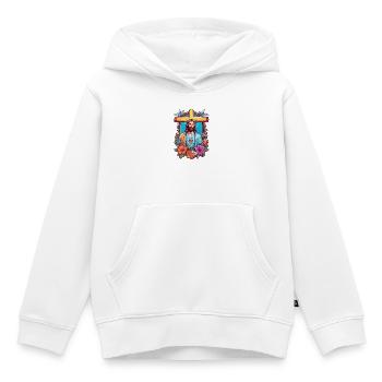 Jesus Christus - Kinder Premium Organic Hoodie - Weiß - Vorne - AI Model Kid Female (0cm)