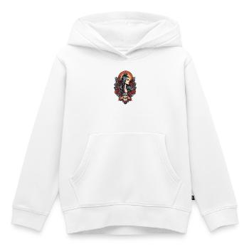 No Wars Makes Love - Kids Premium Organic Hoodie - white - Front - AI Model Kid Female (0cm)