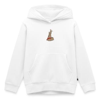 Adorable renne - Sweat Premium à capuche enfant bio - blanc - Devant - AI Model Kid Female (0cm)