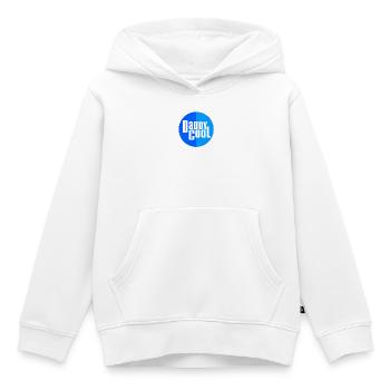 Daddy cool - Sweat Premium à capuche enfant bio - blanc - Devant - AI Model Kid Female (0cm)