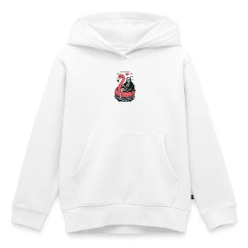 Love summer - Kids Premium Organic Hoodie - white - Front - AI Model Kid Female (0cm)