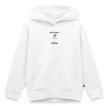 Oignon de mauvaise humeur - Sweat Premium à capuche enfant bio - blanc - Devant - AI Model Kid Female (0cm)