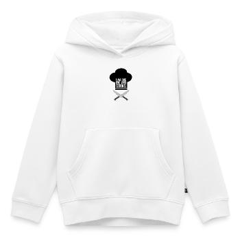 I Am The One Who Cooks - Kids Premium Organic Hoodie - white - Front - AI Model Kid Female (0cm)