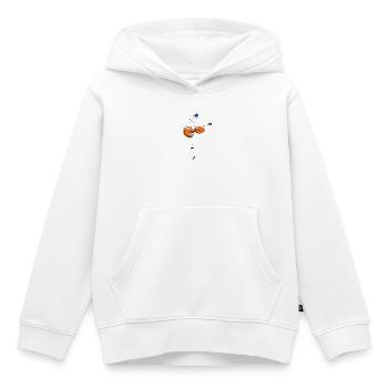 Gitarrist - Kinder Premium Organic Hoodie - Weiß - Vorne - AI Model Kid Female (0cm)