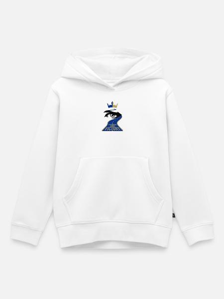 Vision und Sieg - Kinder Premium Organic Hoodie - Weiß