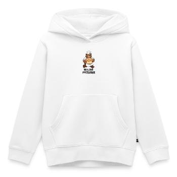 Best Pastry Chef - Kids Premium Organic Hoodie - white - Front - AI Model Kid Female (0cm)