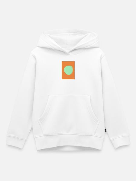 Zusammenfassung - Kinder Premium Organic Hoodie - Weiß
