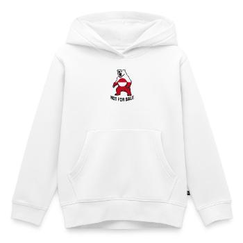 Greenland not for sale - Kids Premium Organic Hoodie - white - Front - AI Model Kid Female (0cm)