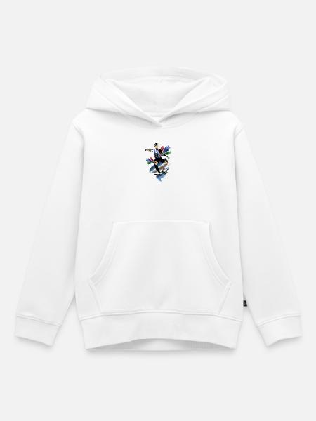 Argentinien - Argentinien - Flaggen - Kinder Premium Organic Hoodie - Weiß