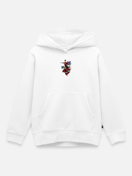 Marruecos – Marokko – Flaggen - Kinder Premium Organic Hoodie - Weiß