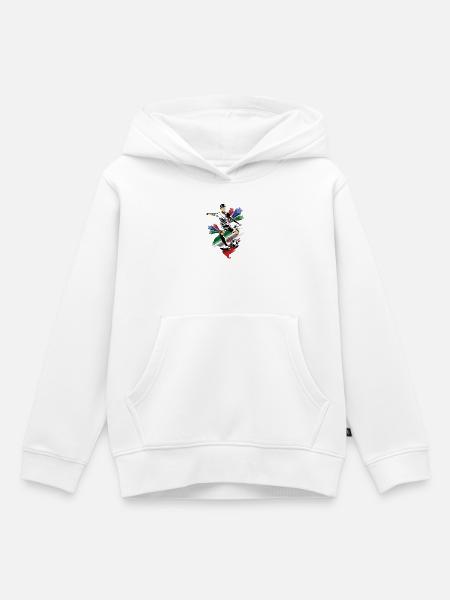 Iran - Iran - Flaggen - Kinder Premium Organic Hoodie - Weiß