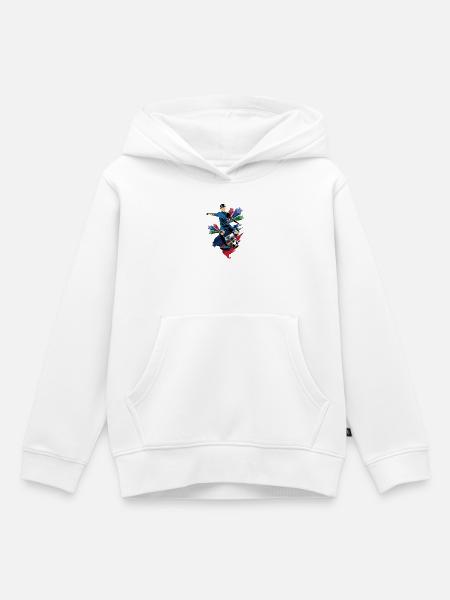 Haiti - Haiti - Flaggen - Kinder Premium Organic Hoodie - Weiß