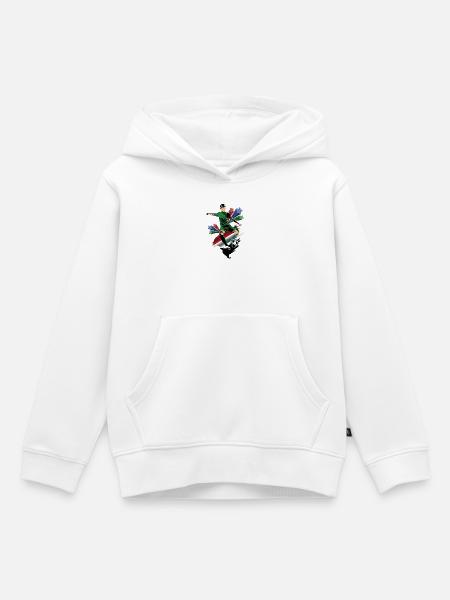 Irak – Irak – Flaggen - Kinder Premium Organic Hoodie - Weiß