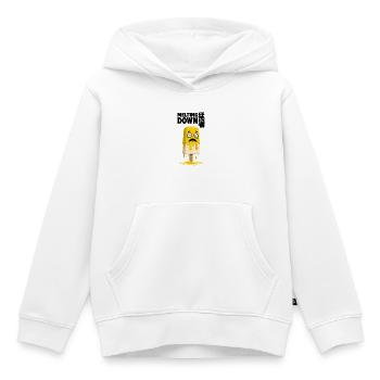 Melting lemon popsicles - Kids Premium Organic Hoodie - white - Front - AI Model Kid Female (0cm)